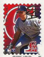 1996 Pro Stamps #003 J.T. Snow Front