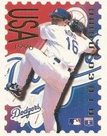 1996 Pro Stamps #045 Hideo Nomo Front