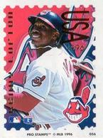 1996 Pro Stamps #056 Kenny Lofton Front