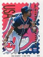 1996 Pro Stamps #058 Eddie Murray Front