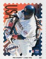 1996 Pro Stamps #081 Tony Gwynn Front