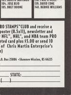 1996 Pro Stamps #095 Denny Neagle Back