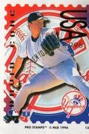 1996 Pro Stamps #139 David Cone Front