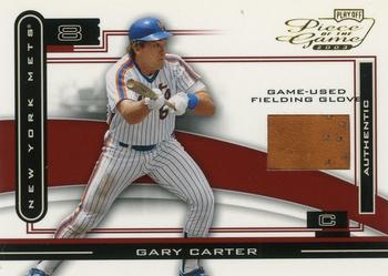2003 Playoff Piece of the Game #POG-34 Gary Carter Front