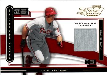 2003 Playoff Piece of the Game #POG-48 Jim Thome Front