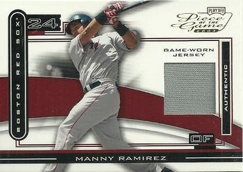 2003 Playoff Piece of the Game #POG-61 Manny Ramirez Front