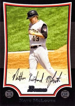 2009 Bowman #19 Nate McLouth Front