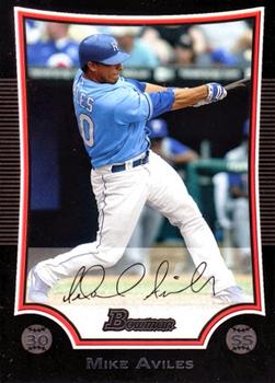 2009 Bowman #94 Mike Aviles Front