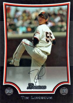 2009 Bowman #100 Tim Lincecum Front