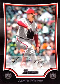 2009 Bowman #103 Jamie Moyer Front