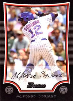 2009 Bowman #176 Alfonso Soriano Front