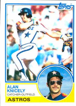1983 Topps #117 Alan Knicely Front