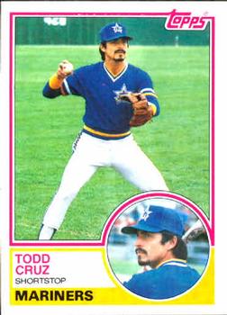 1983 Topps #132 Todd Cruz Front