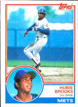 1983 Topps #134 Hubie Brooks Front