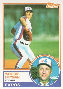 1983 Topps #137 Woodie Fryman Front