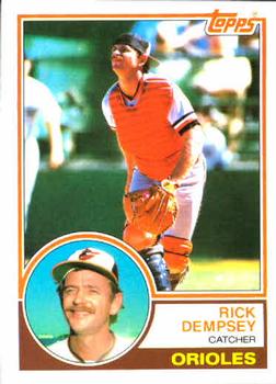 1983 Topps #138 Rick Dempsey Front