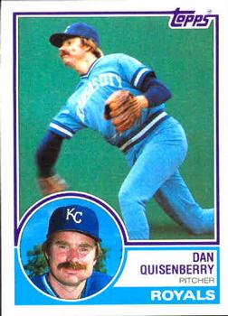 1983 Topps #155 Dan Quisenberry Front