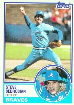1983 Topps #157 Steve Bedrosian Front