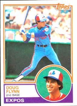 1983 Topps #169 Doug Flynn Front