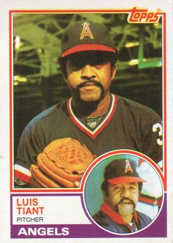 1983 Topps #178 Luis Tiant Front