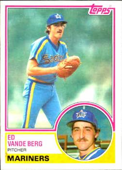 1983 Topps #183 Ed Vande Berg Front