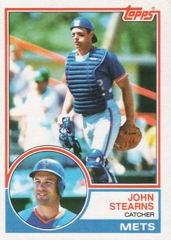 1983 Topps #212 John Stearns Front