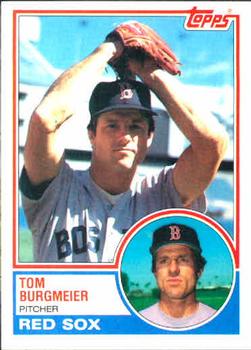1983 Topps #213 Tom Burgmeier Front