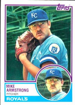 1983 Topps #219 Mike Armstrong Front