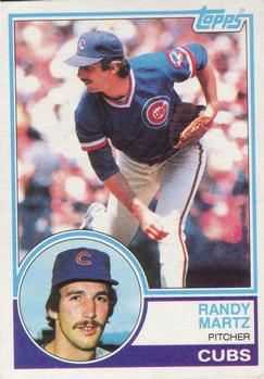 1983 Topps #22 Randy Martz Front