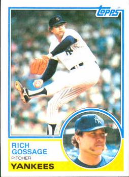 1983 Topps #240 Rich Gossage Front