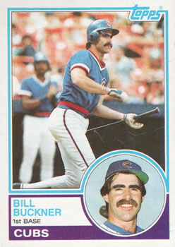 1983 Topps #250 Bill Buckner Front