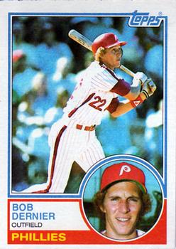 1983 Topps #43 Bob Dernier Front