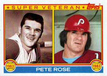 1983 Topps #101 Pete Rose Front