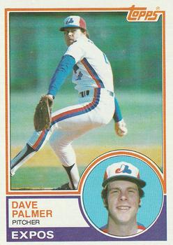 1983 Topps #164 Dave Palmer Front