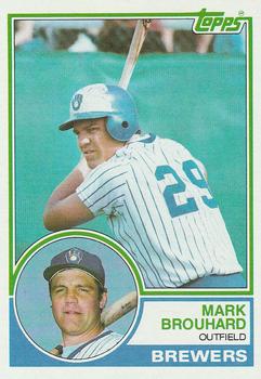 1983 Topps #167 Mark Brouhard Front