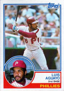 1983 Topps #252 Luis Aguayo Front