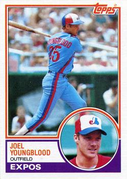 1983 Topps #265 Joel Youngblood Front