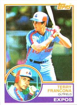 1983 Topps #267 Terry Francona Front