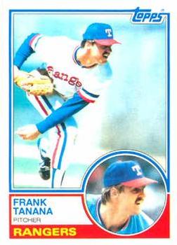 1983 Topps #272 Frank Tanana Front