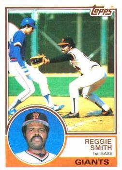 1983 Topps #282 Reggie Smith Front