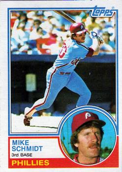1983 Topps #300 Mike Schmidt Front