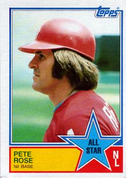 1983 Topps #397 Pete Rose Front