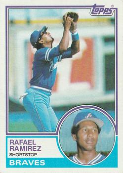 1983 Topps #439 Rafael Ramirez Front