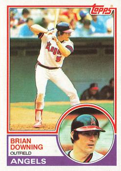 1983 Topps #442 Brian Downing Front