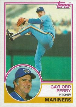 1983 Topps #463 Gaylord Perry Front