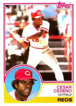 1983 Topps #475 Cesar Cedeno Front