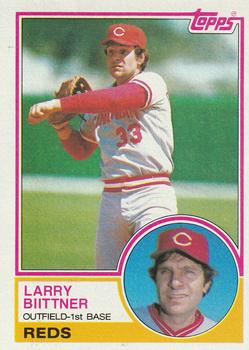 1983 Topps #527 Larry Biittner Front
