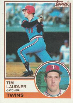 1983 Topps #529 Tim Laudner Front