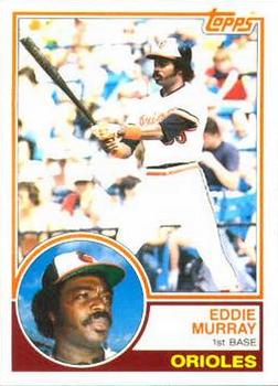 1983 Topps #530 Eddie Murray Front