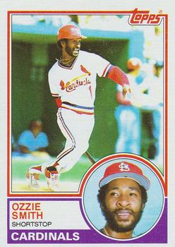 1983 Topps #540 Ozzie Smith Front